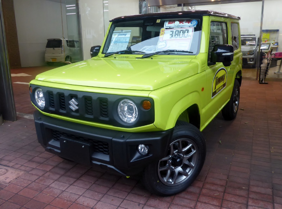 Suzuki Jimny technical specifications and fuel economy